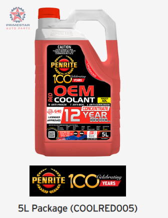 Penrite CoolRed 005 OEM Coolant Concentrate 5 L