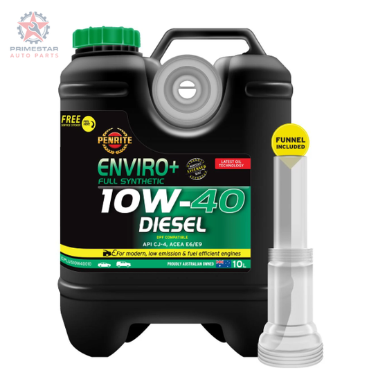 Penrite Enviro+ 10W-40 – 10L Full Synthetic Diesel Engine Oil