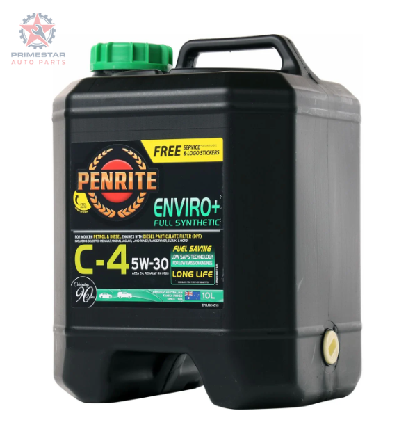 Penrite Enviro+ C4 5W-30 – 10L Full Synthetic Low-SAPS Engine Oil
