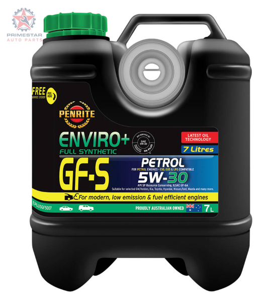 Penrite Enviro+ GF-S 5W-30 – 7L Full Synthetic (Mid-SAPS) Engine Oil