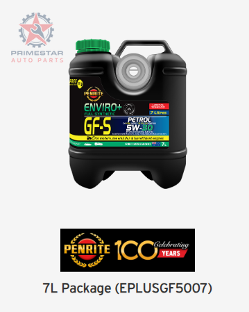 Penrite Enviro+ GF-S 5W-30 – 7L Full Synthetic (Mid-SAPS) Engine Oil