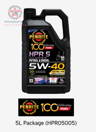 Penrite HPR 5 5W-40 – 5L Full Synthetic Engine Oil