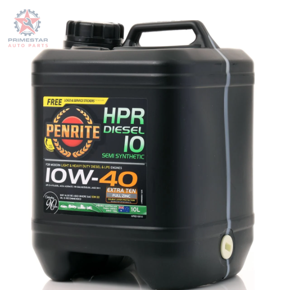 Penrite HPR Diesel 10 10W-40 – 10L Semi Synthetic (Full Zinc, EXTRA TEN)