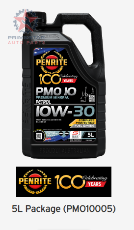 Penrite PMO 10 10W-30 – 5L Premium Mineral Engine Oil