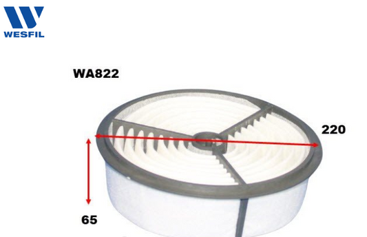 Wesfil Air Filter – WA822 (Ryco A455 / A497) for Holden & Toyota
